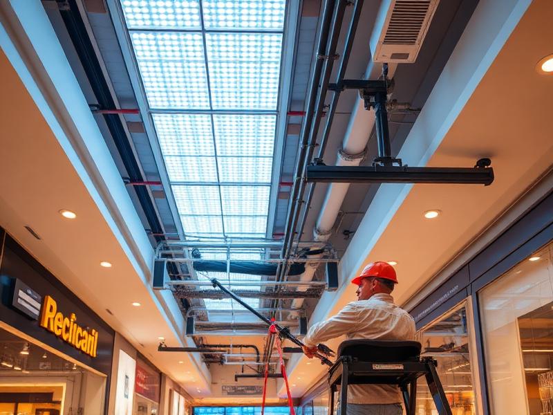 Shopping Mall Electrical Setup